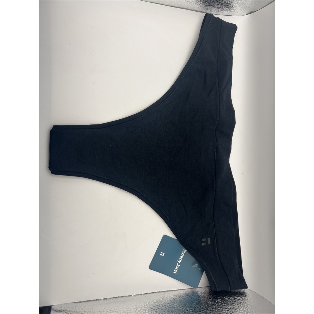 TOMMY JOHN Cool Cotton Black Thong XXL New With Tags - Picture 4 of 9
